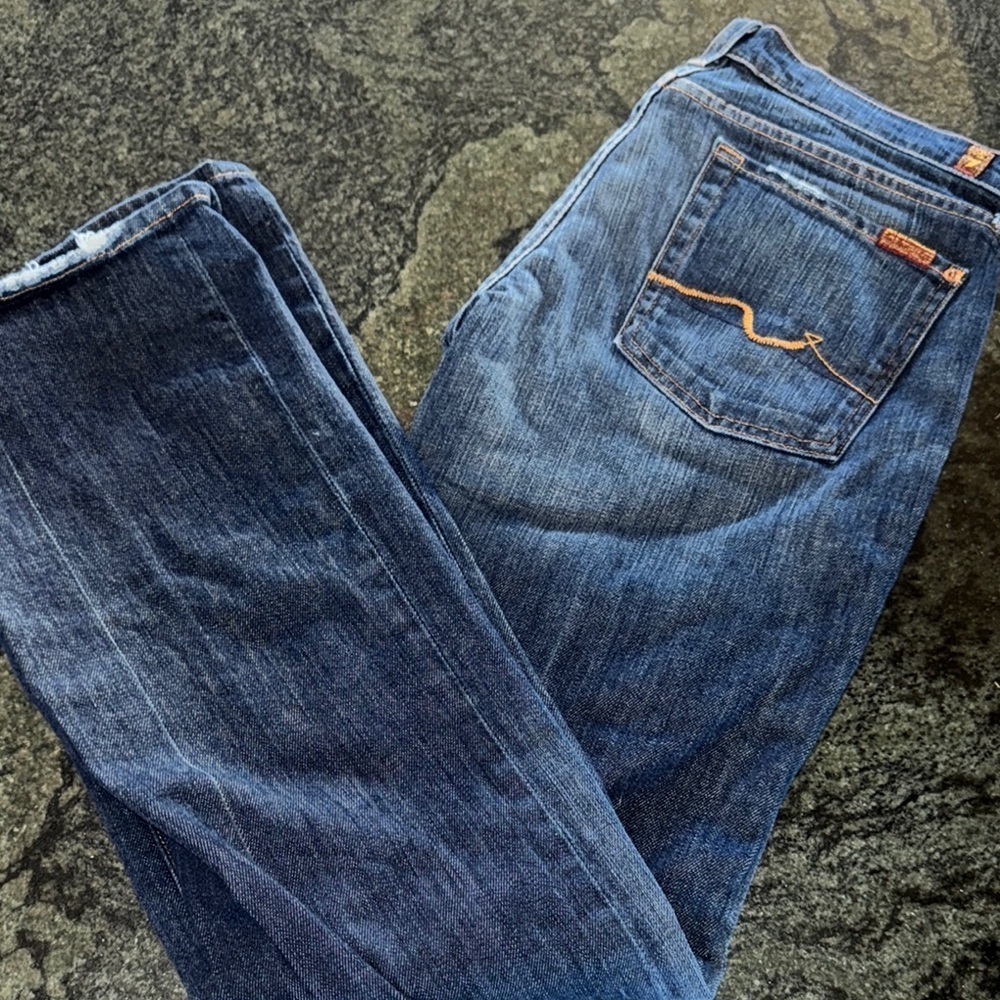 seven 7 for all mankind denim jeans